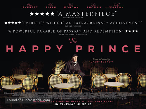 The Happy Prince - British Movie Poster