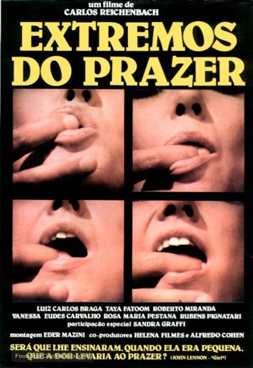 Extremos do Prazer - Brazilian Movie Poster