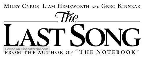 The Last Song - Logo