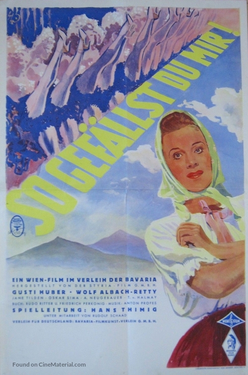 So gef&auml;llst Du mir - German Movie Poster