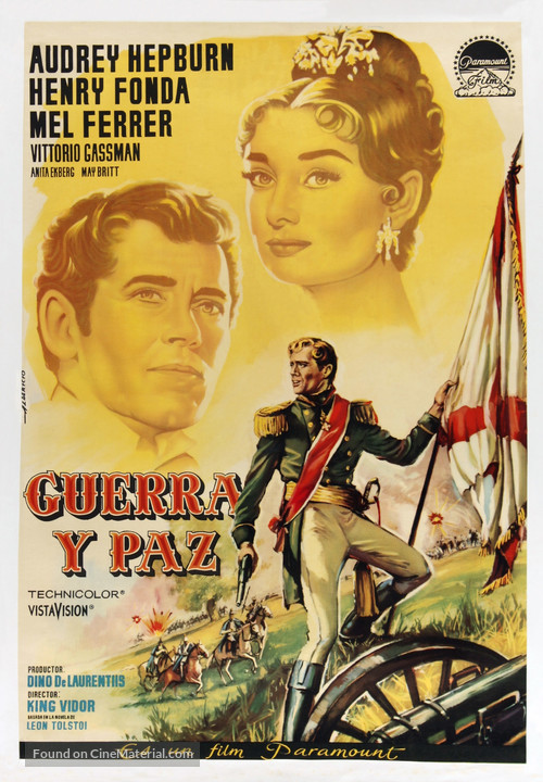 War and Peace - Spanish Movie Poster