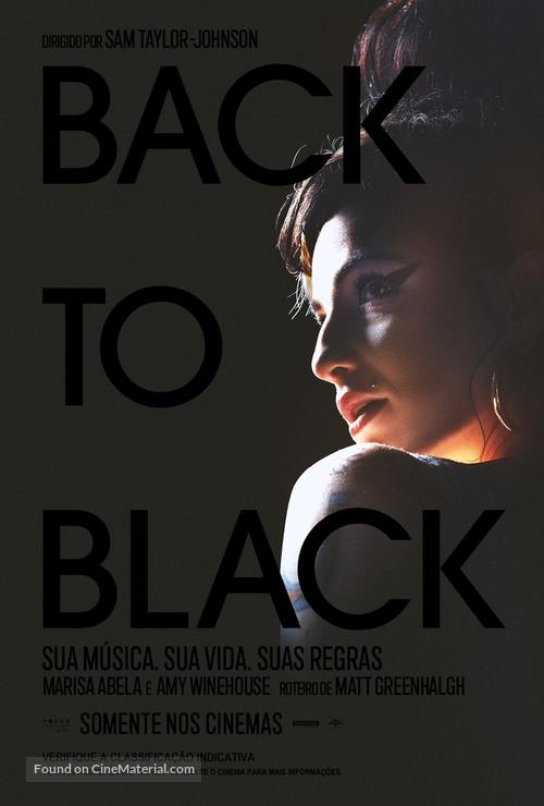 Back to Black - Brazilian Movie Poster