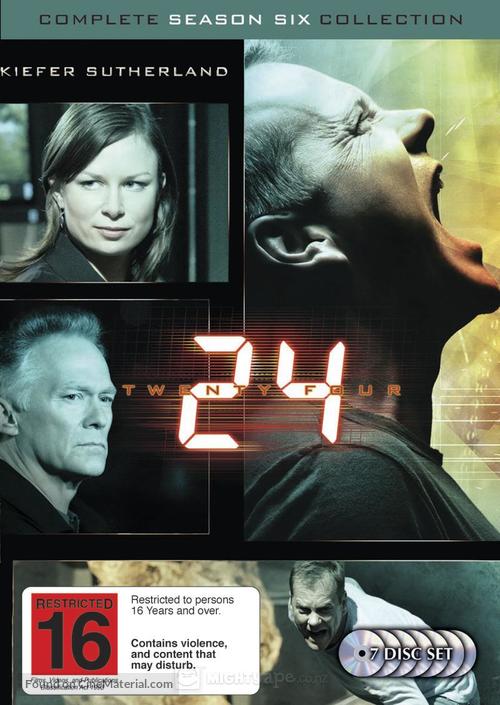 &quot;24&quot; - New Zealand DVD movie cover