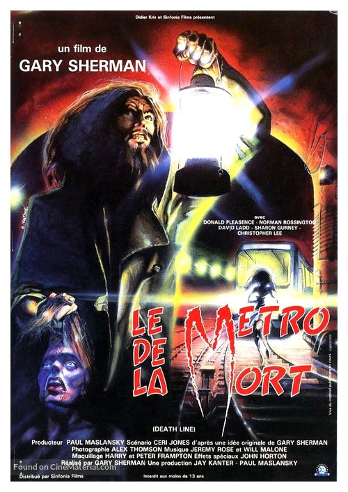 Death Line - French Movie Poster