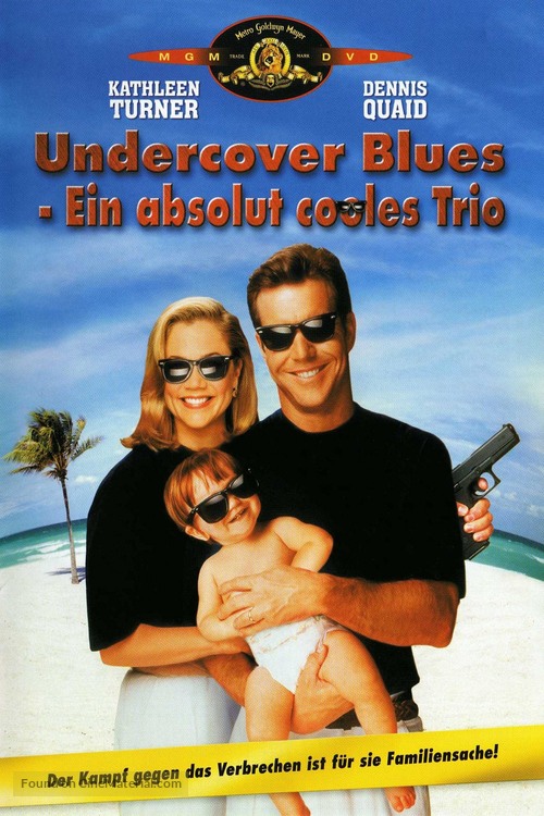 Undercover Blues - German DVD movie cover