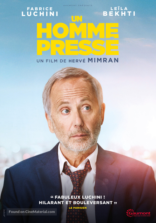 Un homme press&eacute; - French DVD movie cover