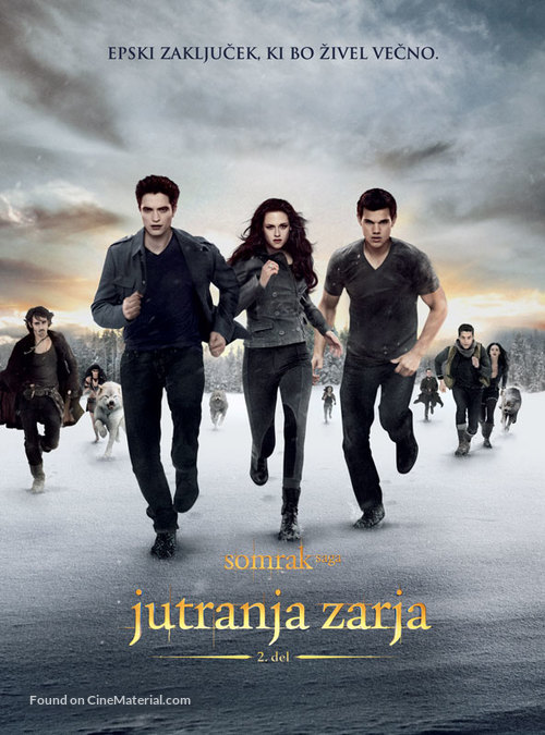 The Twilight Saga: Breaking Dawn - Part 2 - Slovenian Movie Poster