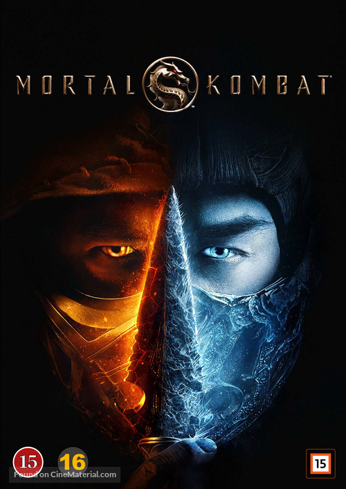 Mortal Kombat - Danish DVD movie cover