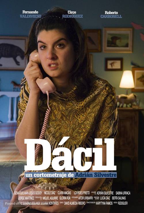 D&aacute;cil - Spanish Movie Poster