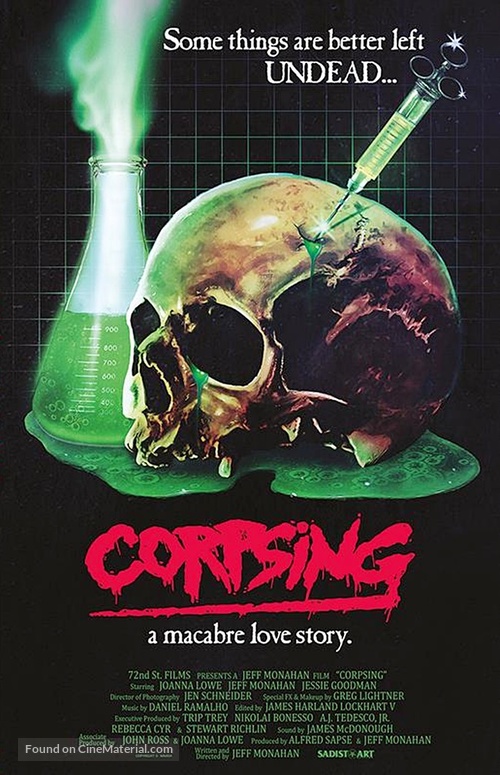 Corpsing - German Blu-Ray movie cover