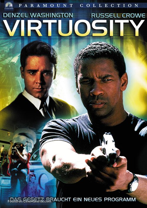 Virtuosity - German DVD movie cover