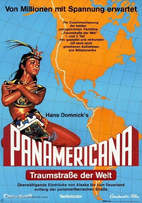 Panamericana - Traumstra&szlig;e der Welt - German Movie Poster