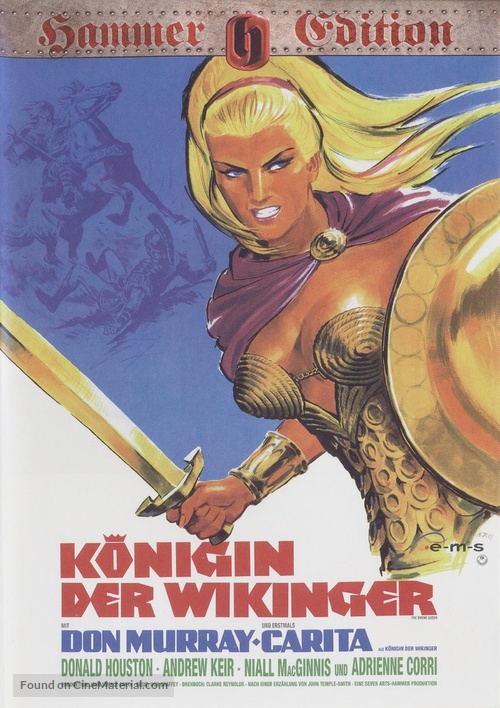 The Viking Queen - German DVD movie cover
