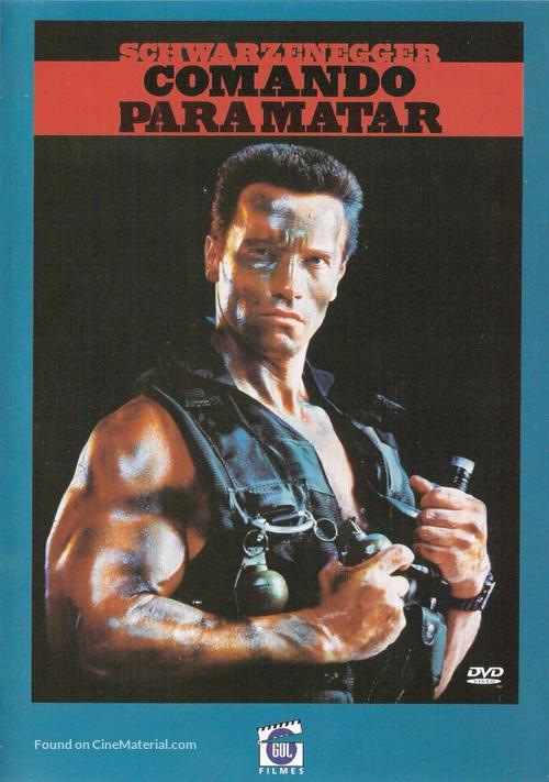 Commando - Brazilian DVD movie cover