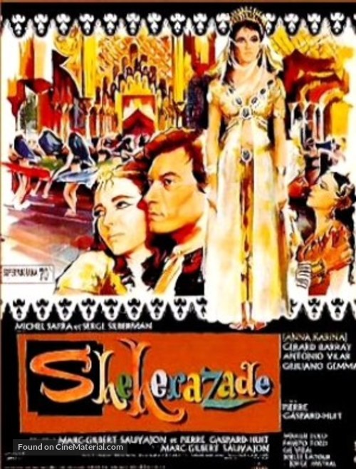 Sh&eacute;h&eacute;razade - French Movie Poster