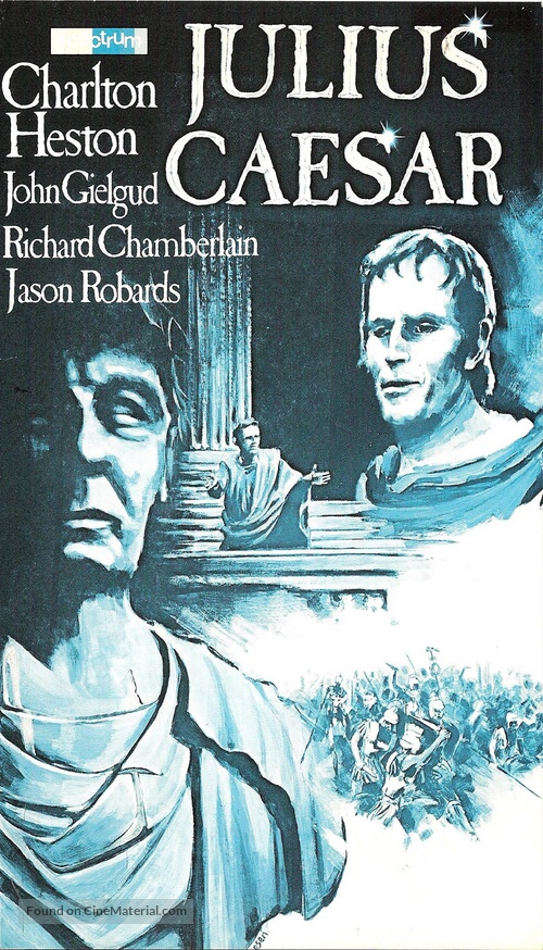 Julius Caesar - Dutch VHS movie cover
