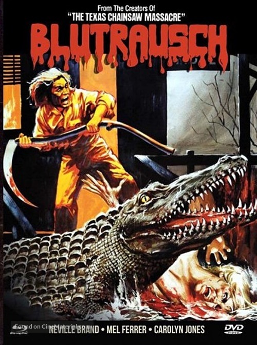 Eaten Alive - German Blu-Ray movie cover