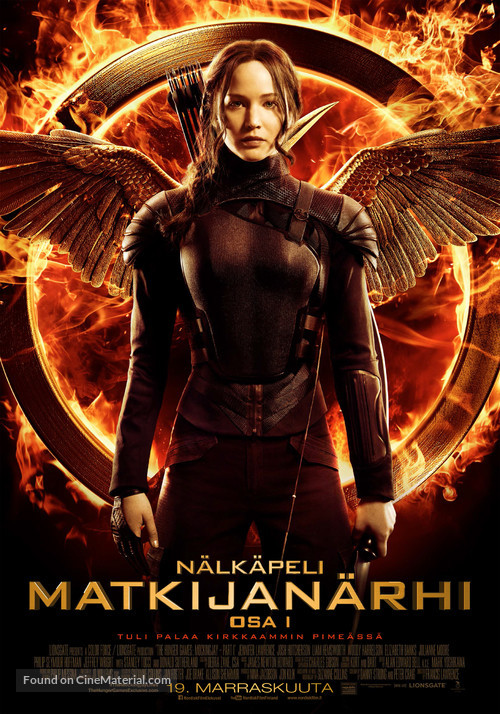 The Hunger Games: Mockingjay - Part 1 - Finnish Movie Poster