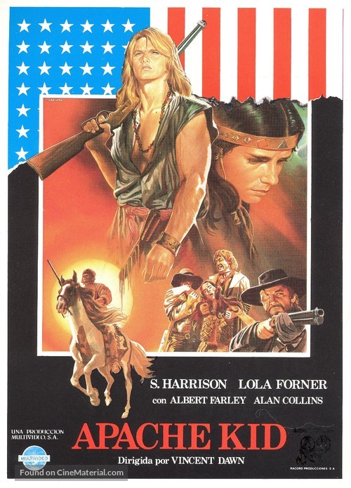 Bianco Apache - Spanish Movie Poster