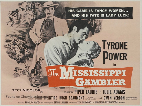 The Mississippi Gambler - Movie Poster