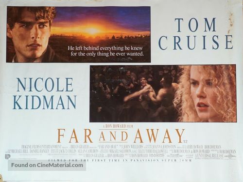 Far and Away - British Movie Poster
