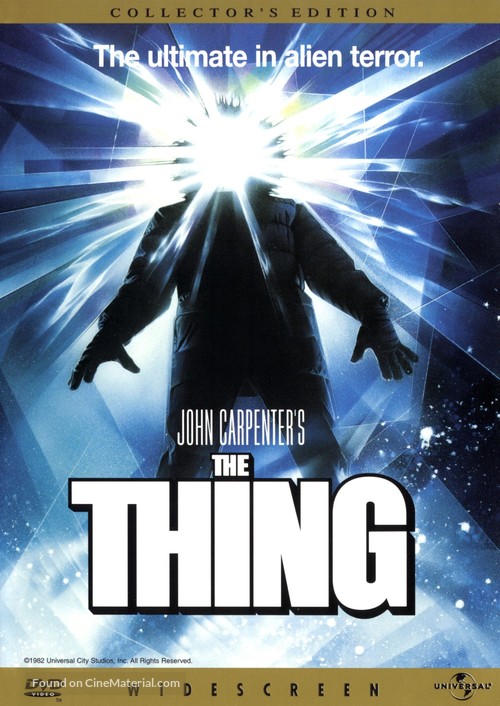 The Thing - DVD movie cover