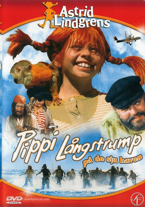Pippi L&aring;ngstrump p&aring; de sju haven - Swedish Movie Cover