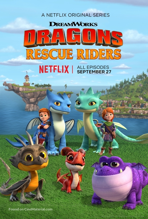 &quot;Dragons: Rescue Riders&quot; - International Movie Poster