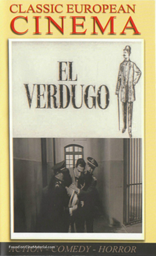 El verdugo - VHS movie cover