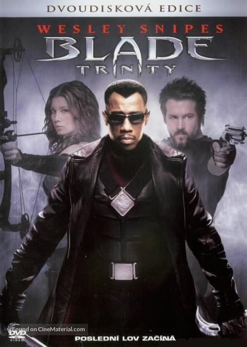 Blade: Trinity - Czech DVD movie cover