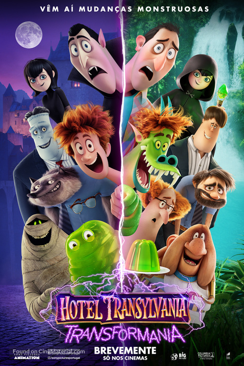 Hotel Transylvania: Transformania - Portuguese Movie Poster