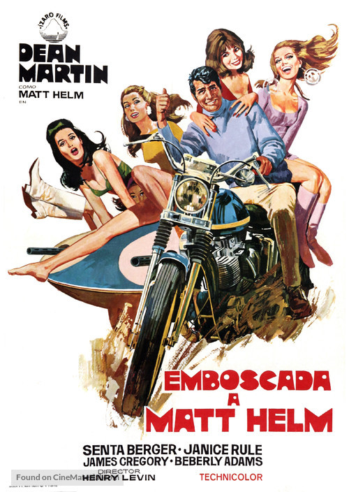 The Ambushers - Spanish Movie Poster