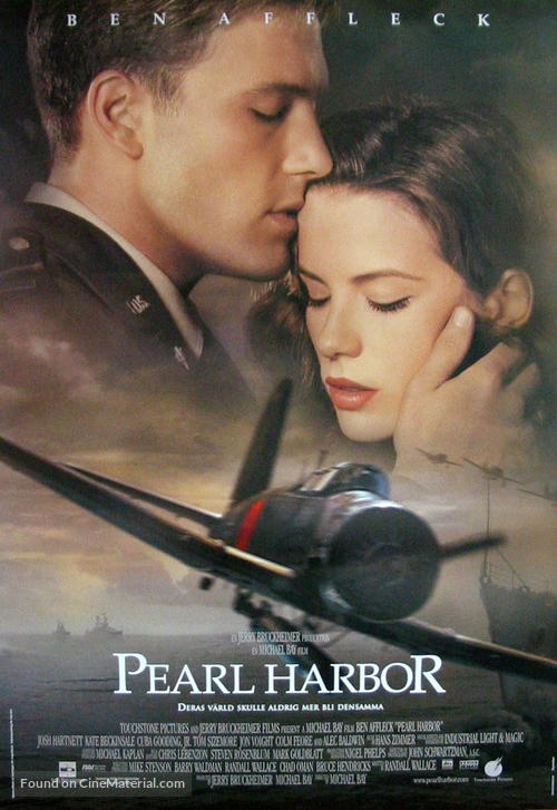Pearl Harbor - Swedish Movie Poster