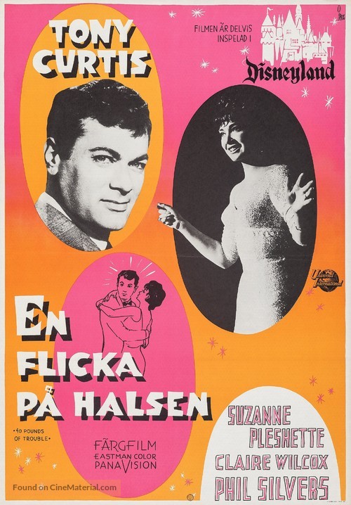 40 Pounds of Trouble - Swedish Movie Poster