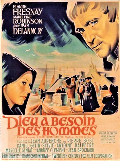 Dieu a besoin des hommes - French Movie Poster