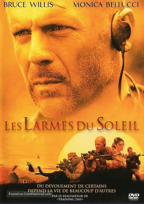 Tears of the Sun - French DVD movie cover