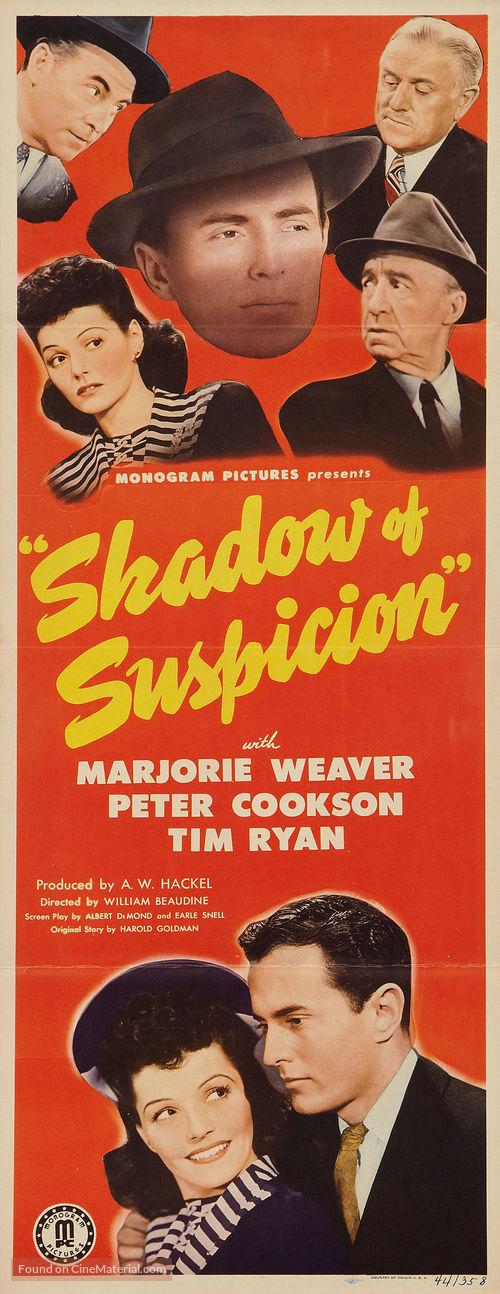 Shadow of Suspicion - Movie Poster