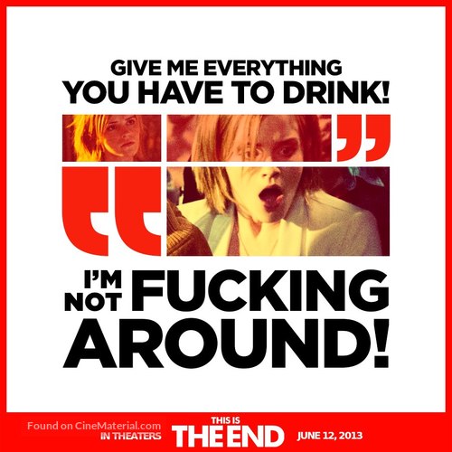 This Is the End - Movie Poster