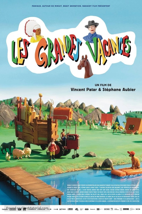 Les Grandes Vacances - Belgian Movie Poster