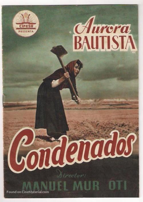 Condenados - Spanish Movie Poster