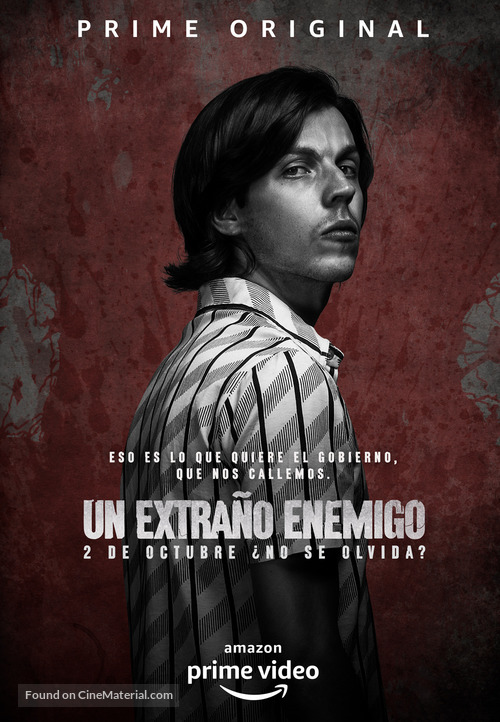 &quot;Un extra&ntilde;o enemigo&quot; - Mexican Movie Poster