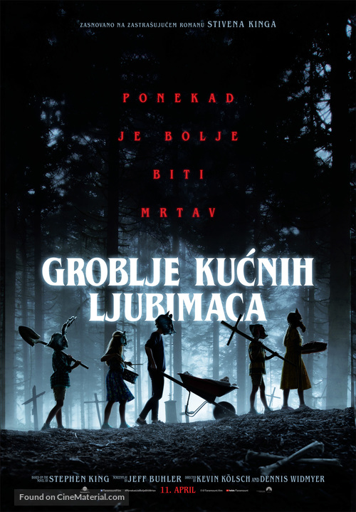 Pet Sematary - Serbian Movie Poster
