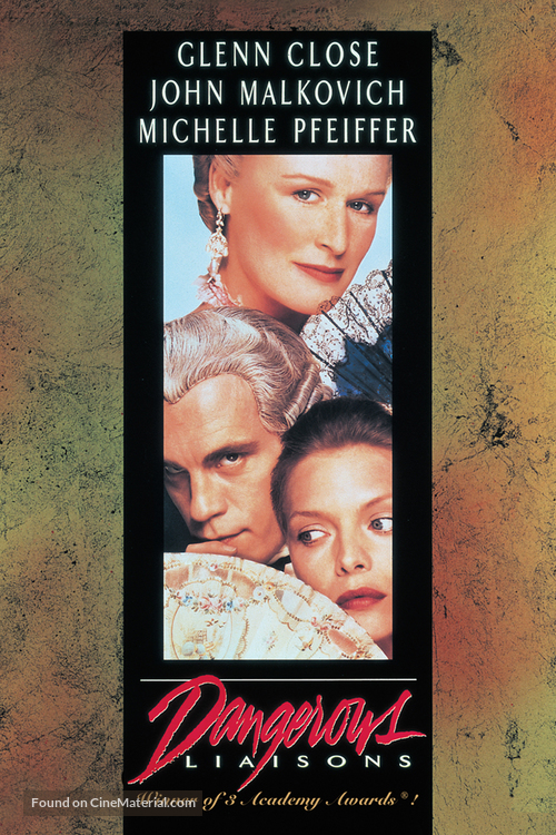 Dangerous Liaisons - DVD movie cover