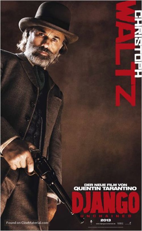 Django Unchained - German Movie Poster