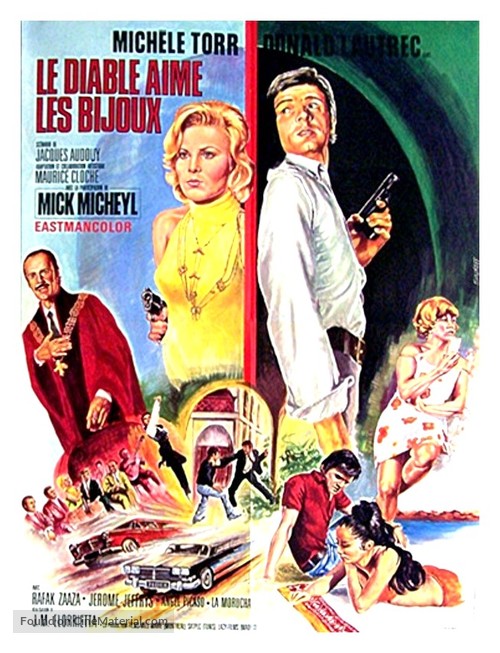 Las joyas del diablo - French Movie Poster