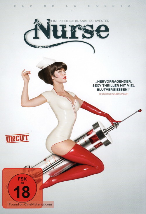 Nurse 3D - German DVD movie cover