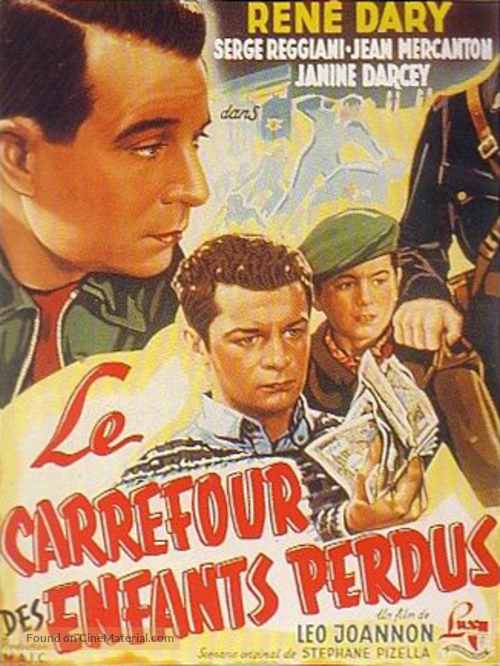 Carrefour des enfants perdus, Le - French Movie Poster