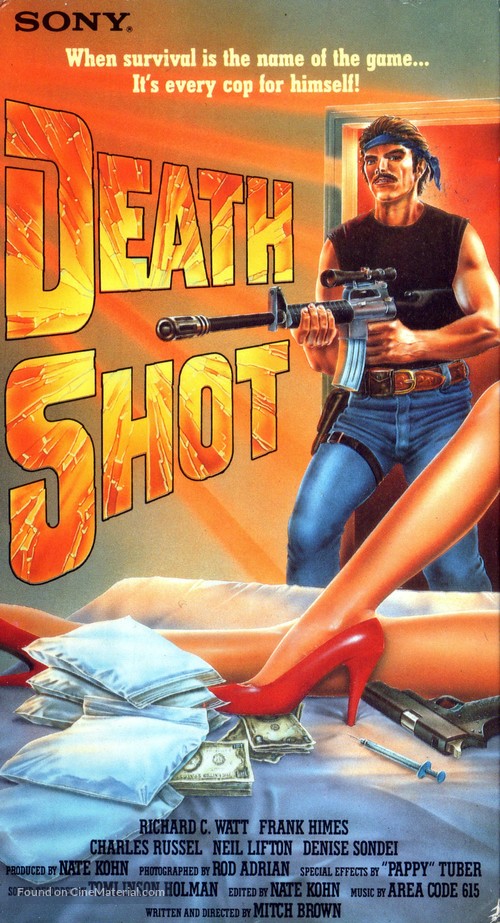 Death Shot - VHS movie cover