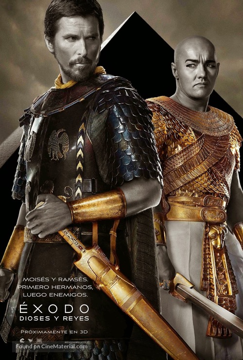 Exodus: Gods and Kings - Mexican Movie Poster