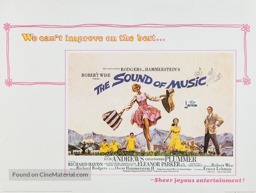 The Sound of Music - British Movie Poster